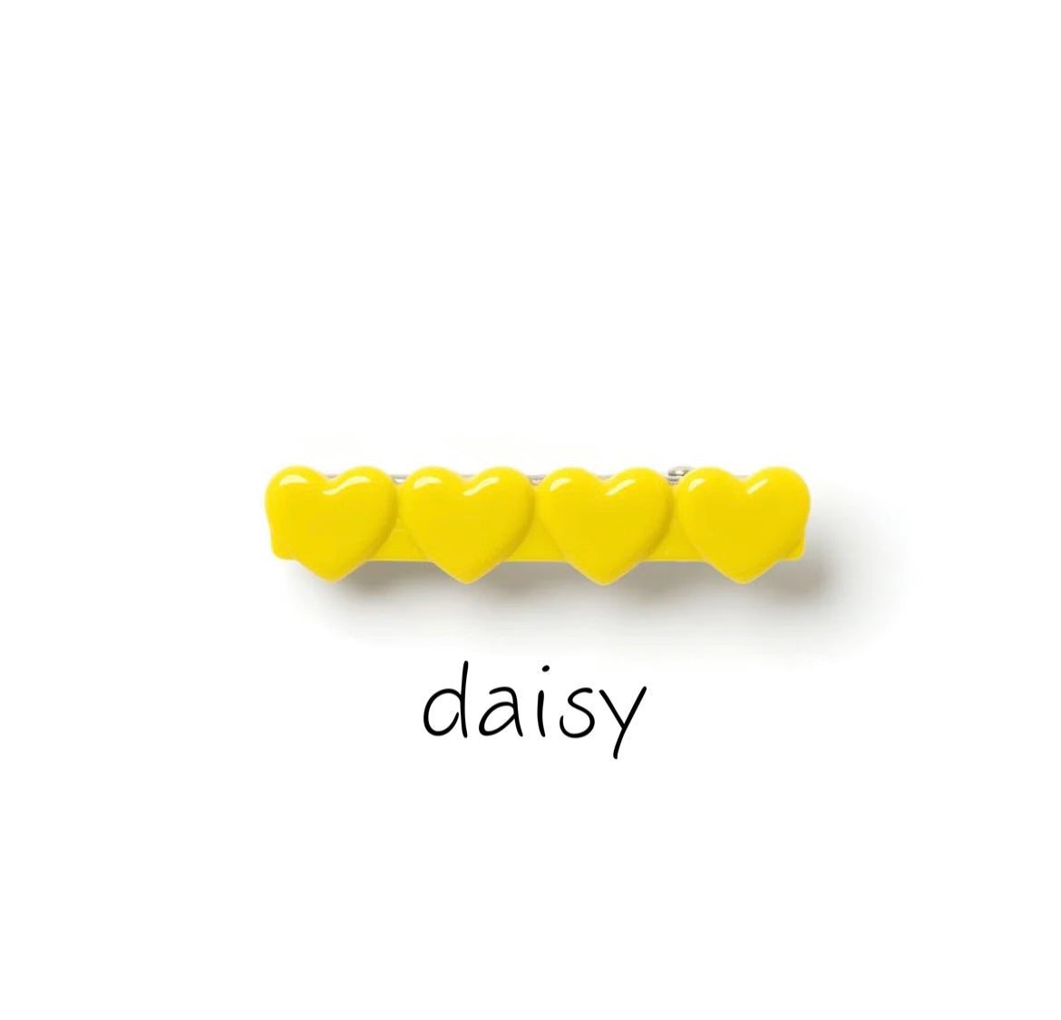 +Wunderkin Co.+ Heart ♡ Hair Clip | daisy