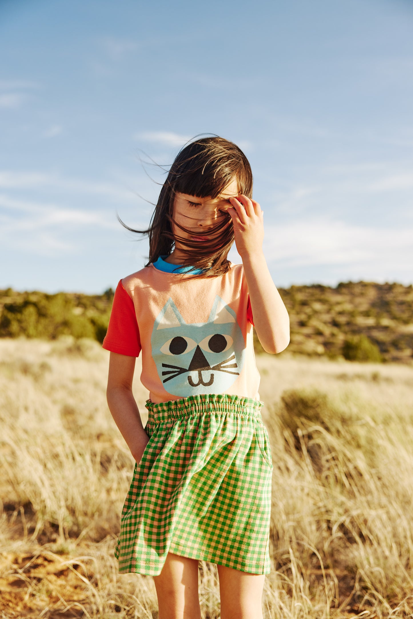 +Misha&Puff+ Charlotte skirt - flamingo picnic