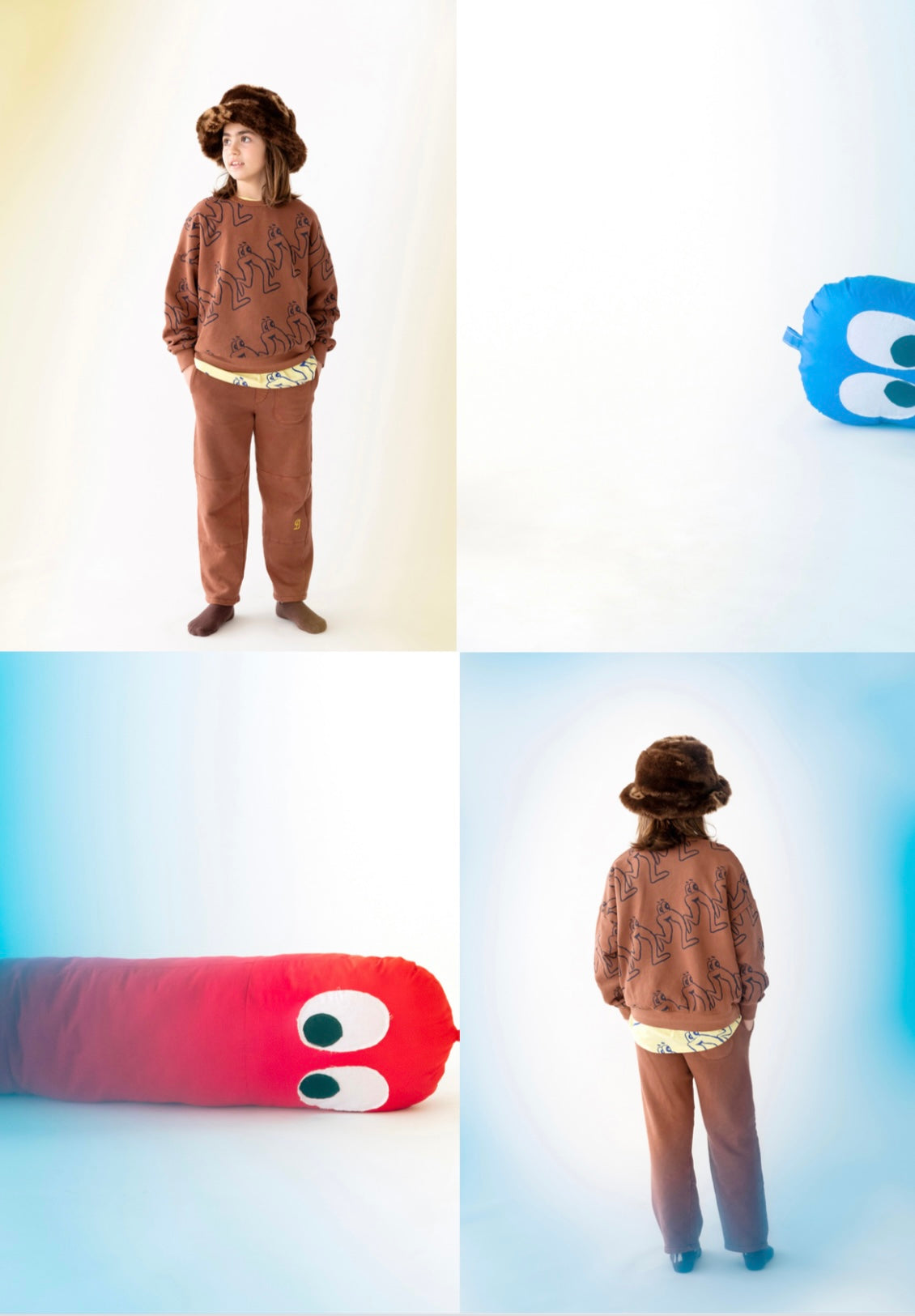 +Fresh Dinosaurs+ FD BROWN PANTS | 12y