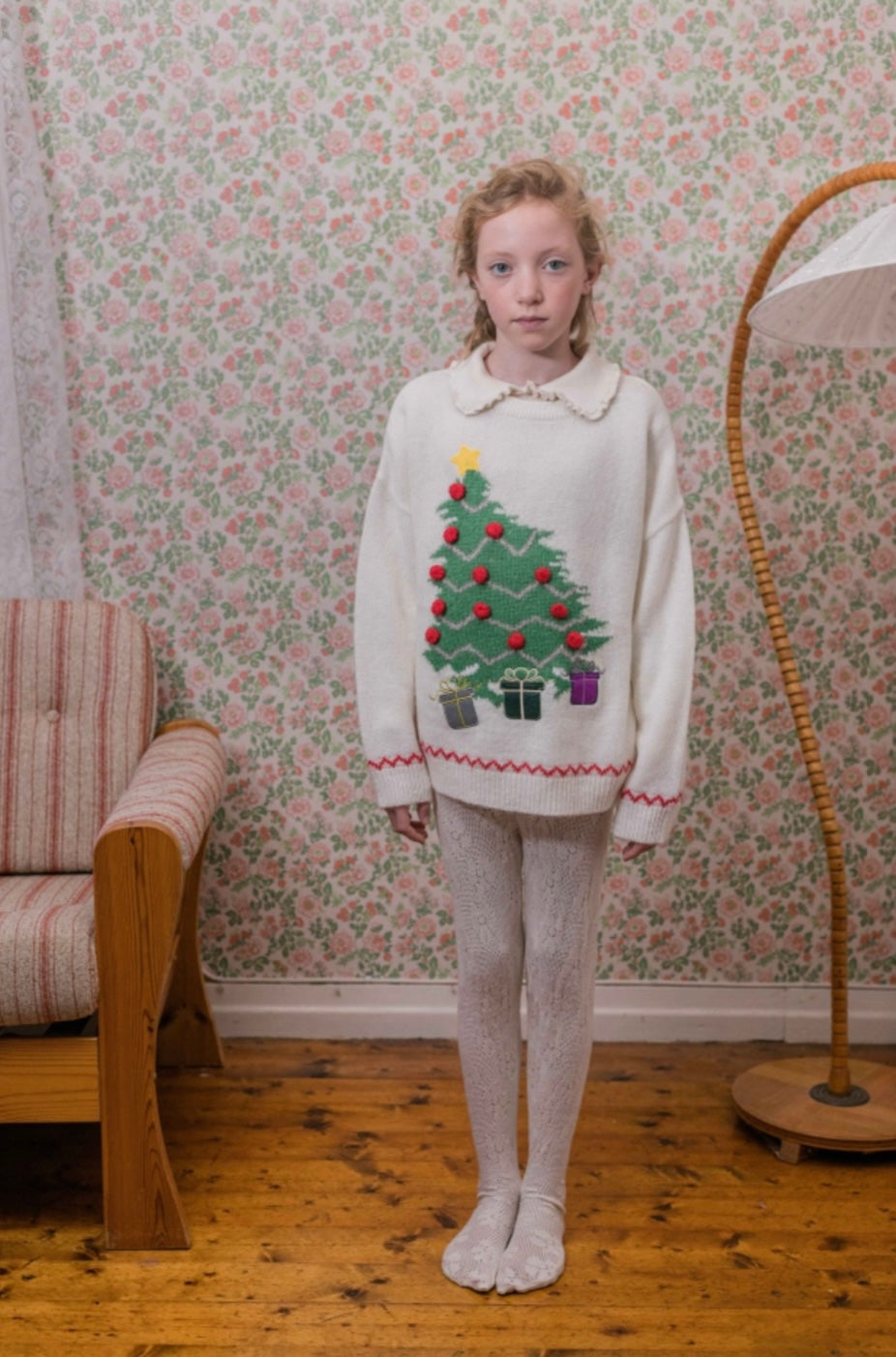 +FISH & KIDS+ Christmas Tree Sweater