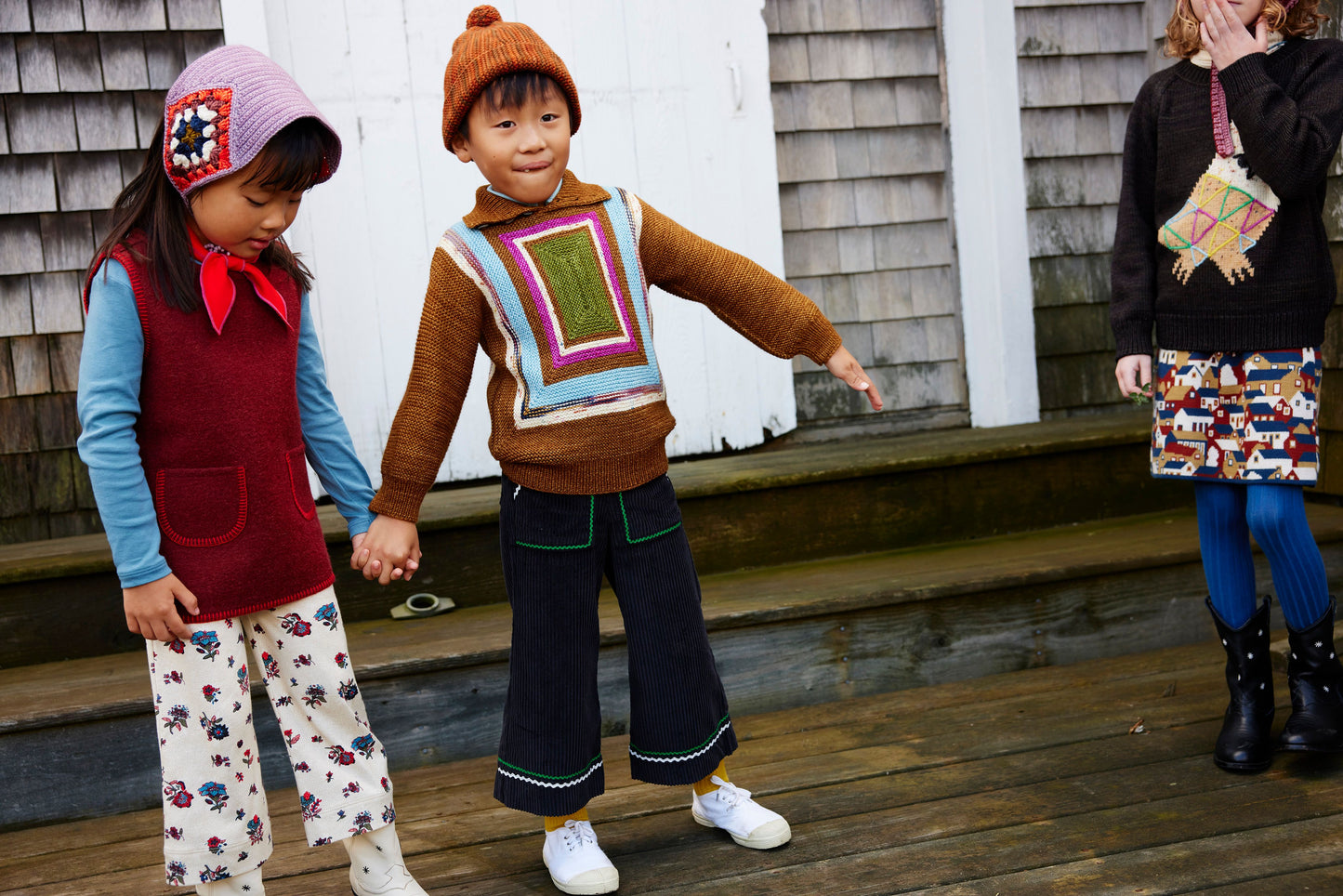 +Misha&Puff+ Scout Top - Blue Smoke | 2y
