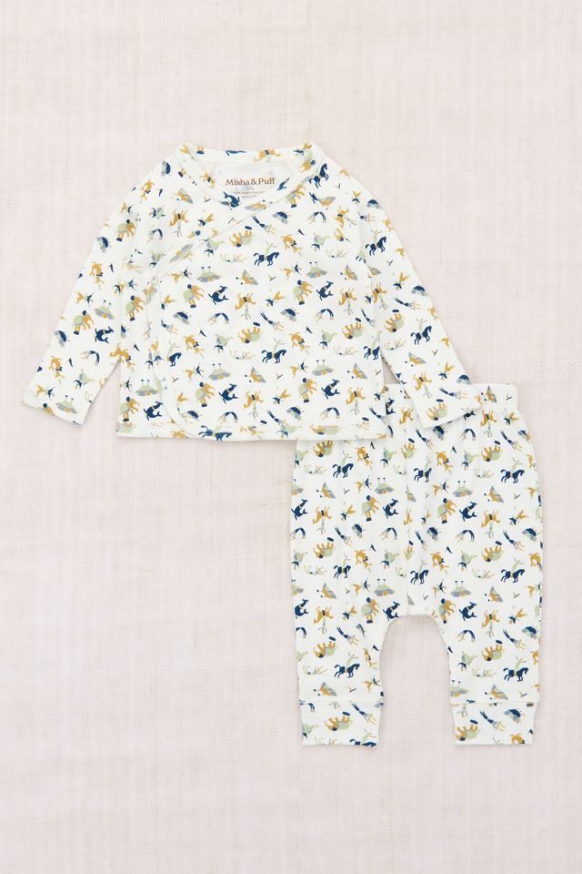 Misha&Puff+ BABY WRAP SET | MARZIPAN CIRCUS – slow. editions