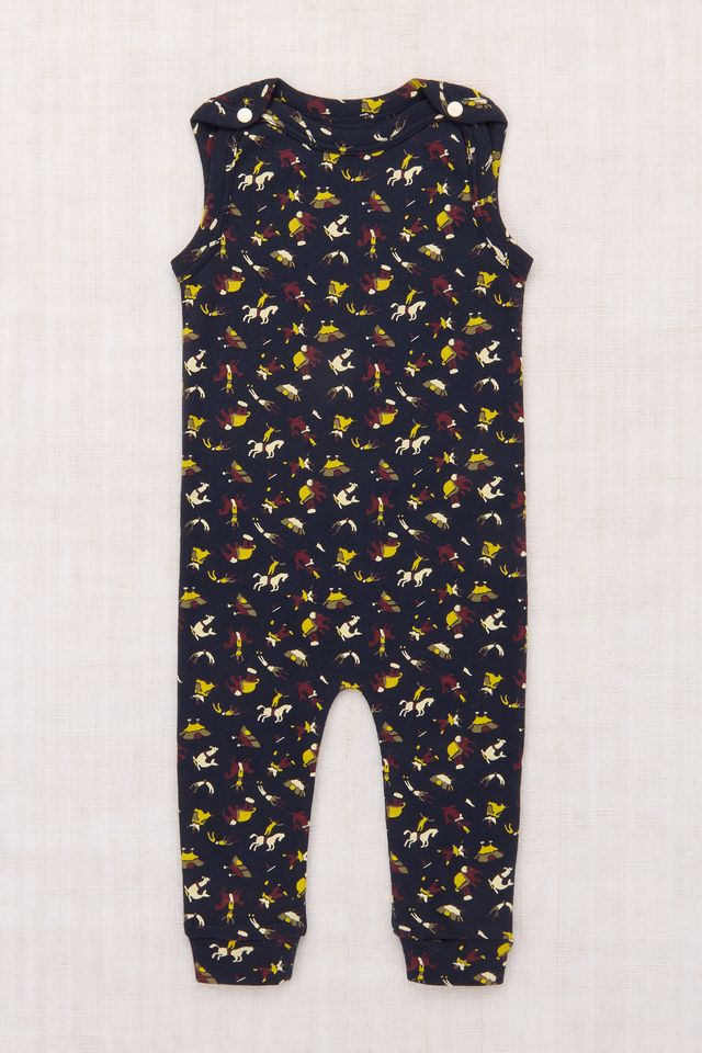 Misha&Puff+ Baby Snap Overall - Ink Circus – slow. editions