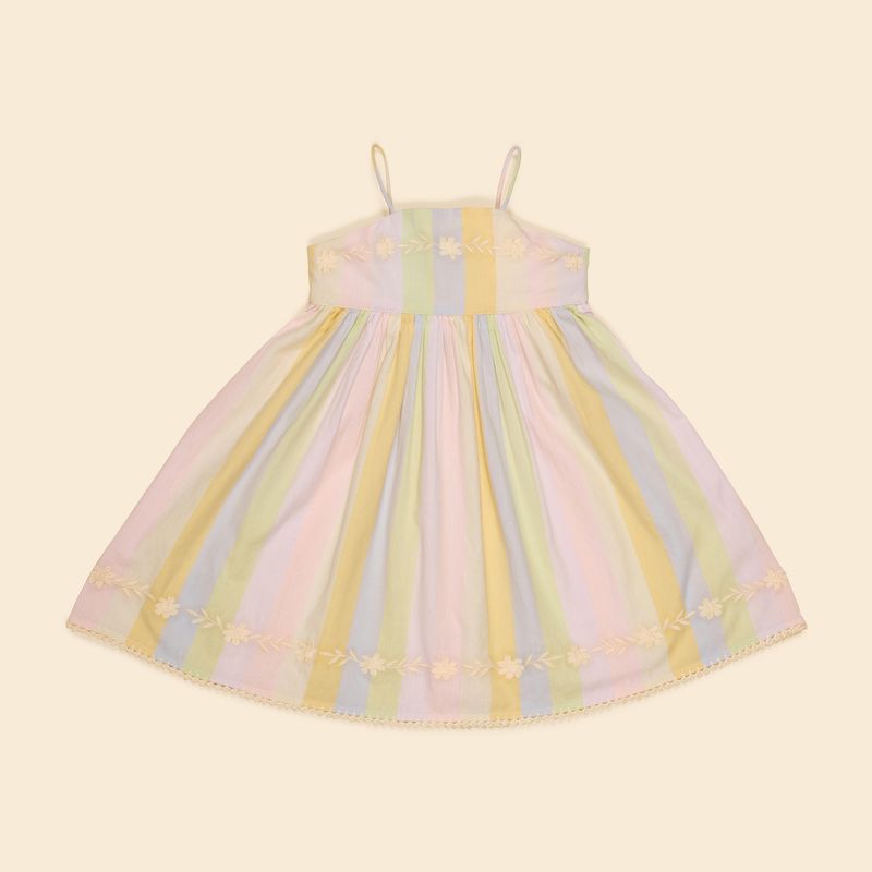 ワンピース Apolina Magrit Sundress Painters Stripe Apolina+ MAGRIT SUNDRESS | Painters Stripe – slow. editions