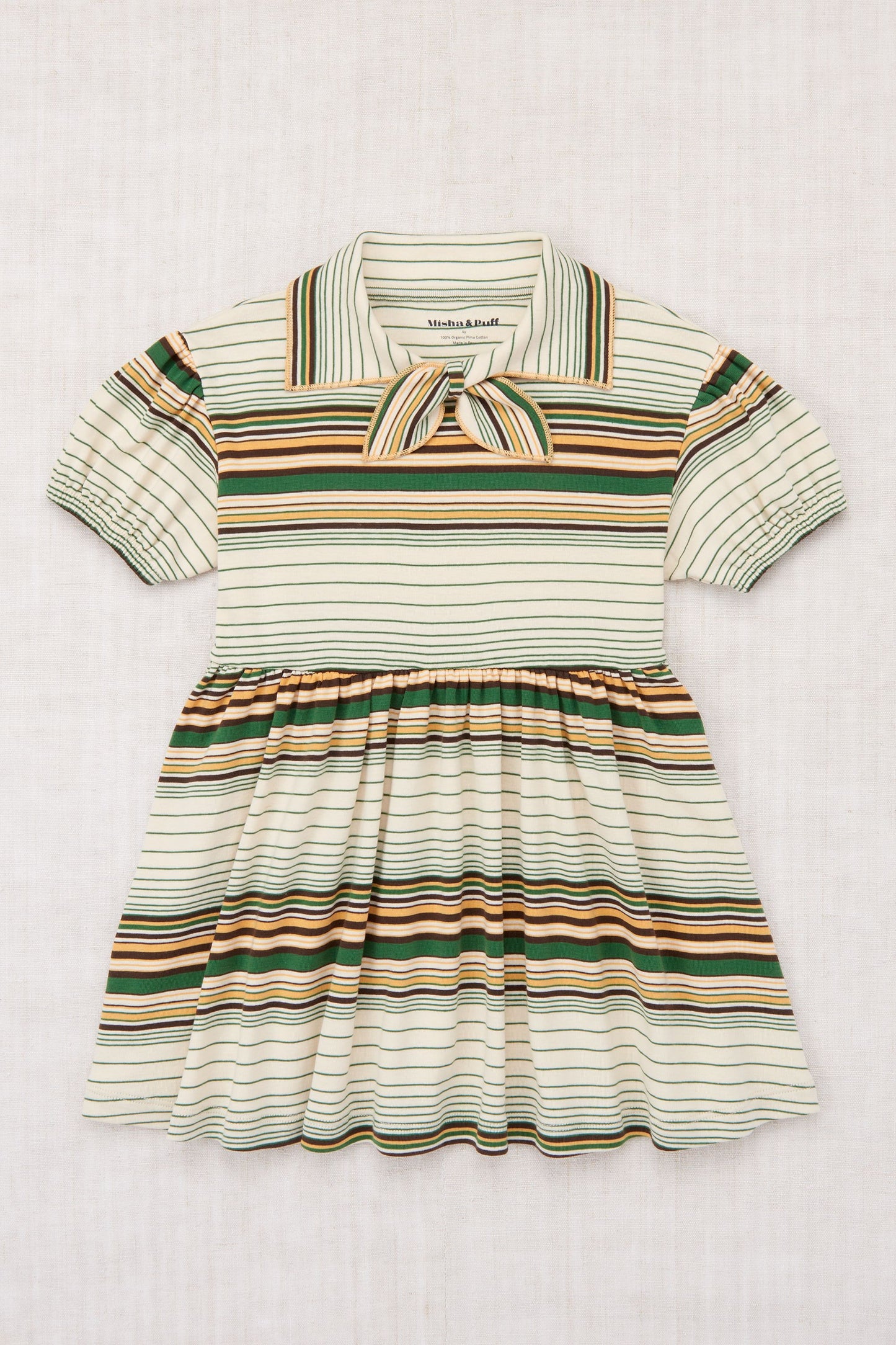 +Misha&Puff+ Junior Scout Dress - Lawn Patio Stripe