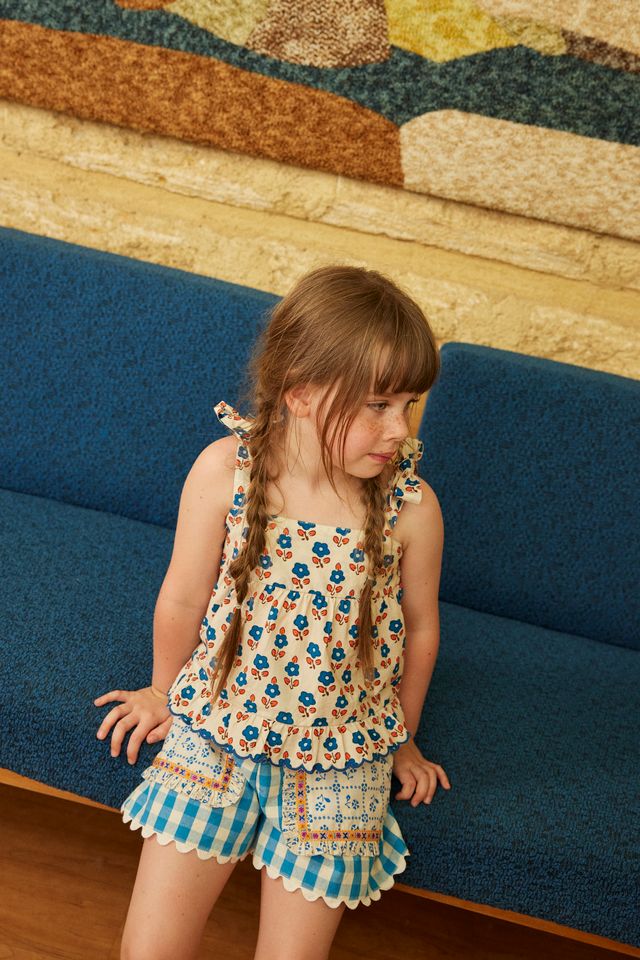 +Hello Simone+ Talitha short Ibiza blue