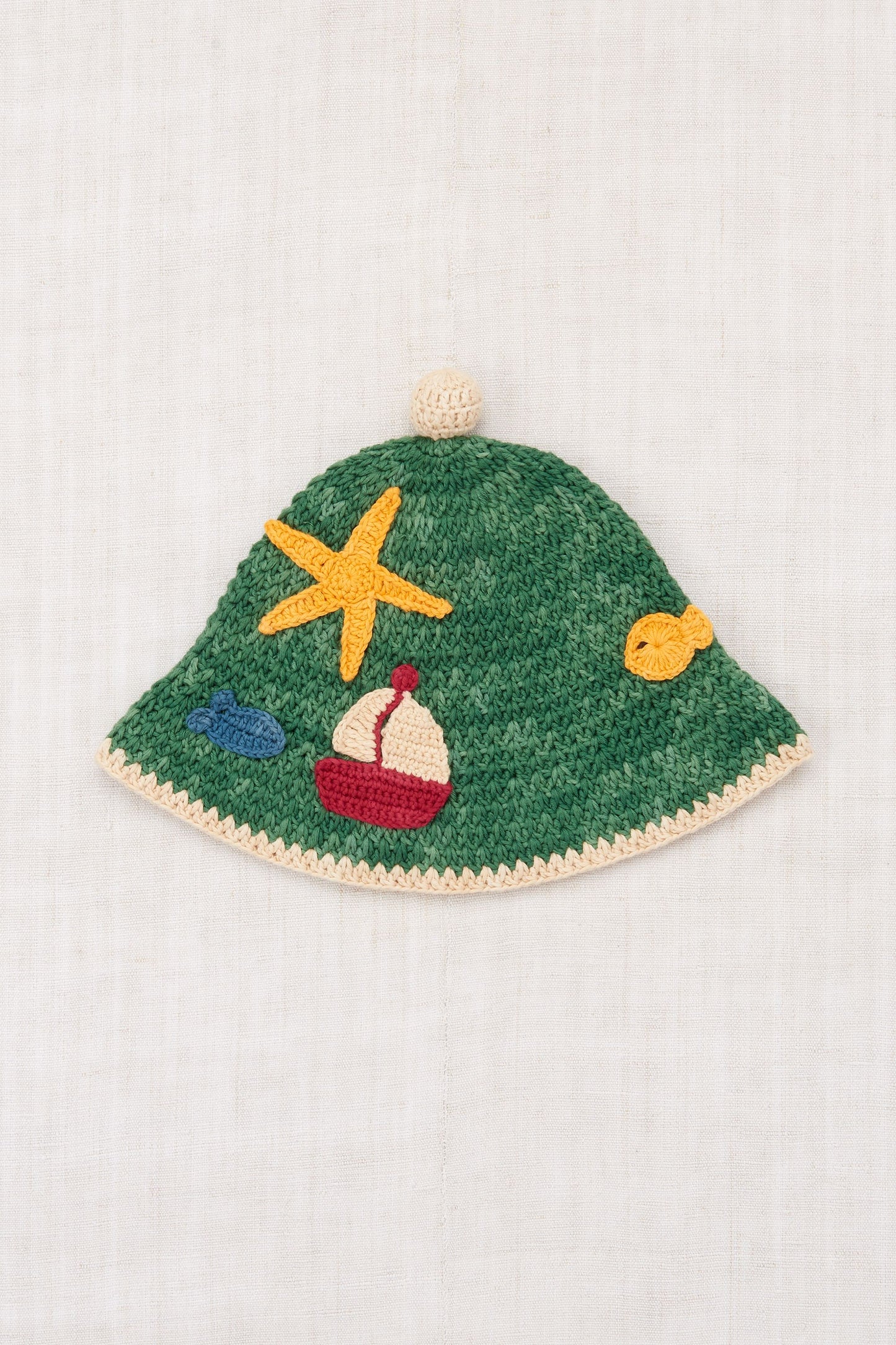 +Misha&Puff+ Seaside Beach Hat - Lawn