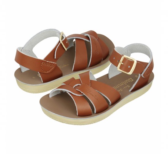 +Salt Water Sandals+ swimmer - tan【8005】