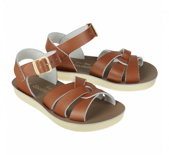 +Salt Water Sandals+ swimmer - tan【8005】