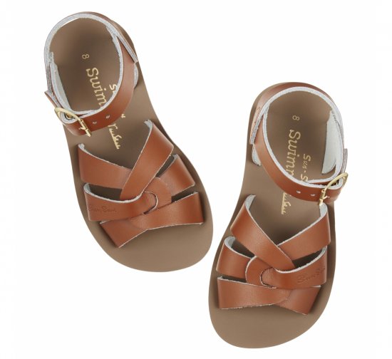 +Salt Water Sandals+ swimmer - tan【8005】