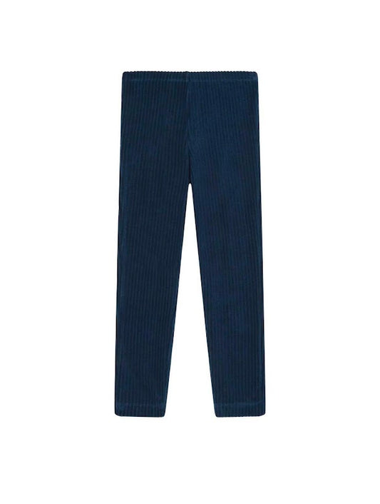 +Hundred Pieces+ Organic Velour Leggings - blue | 10Y
