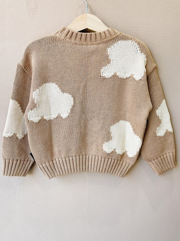 +Daily Brat+ Cloudy knitted sweater winter stone | 1-2y