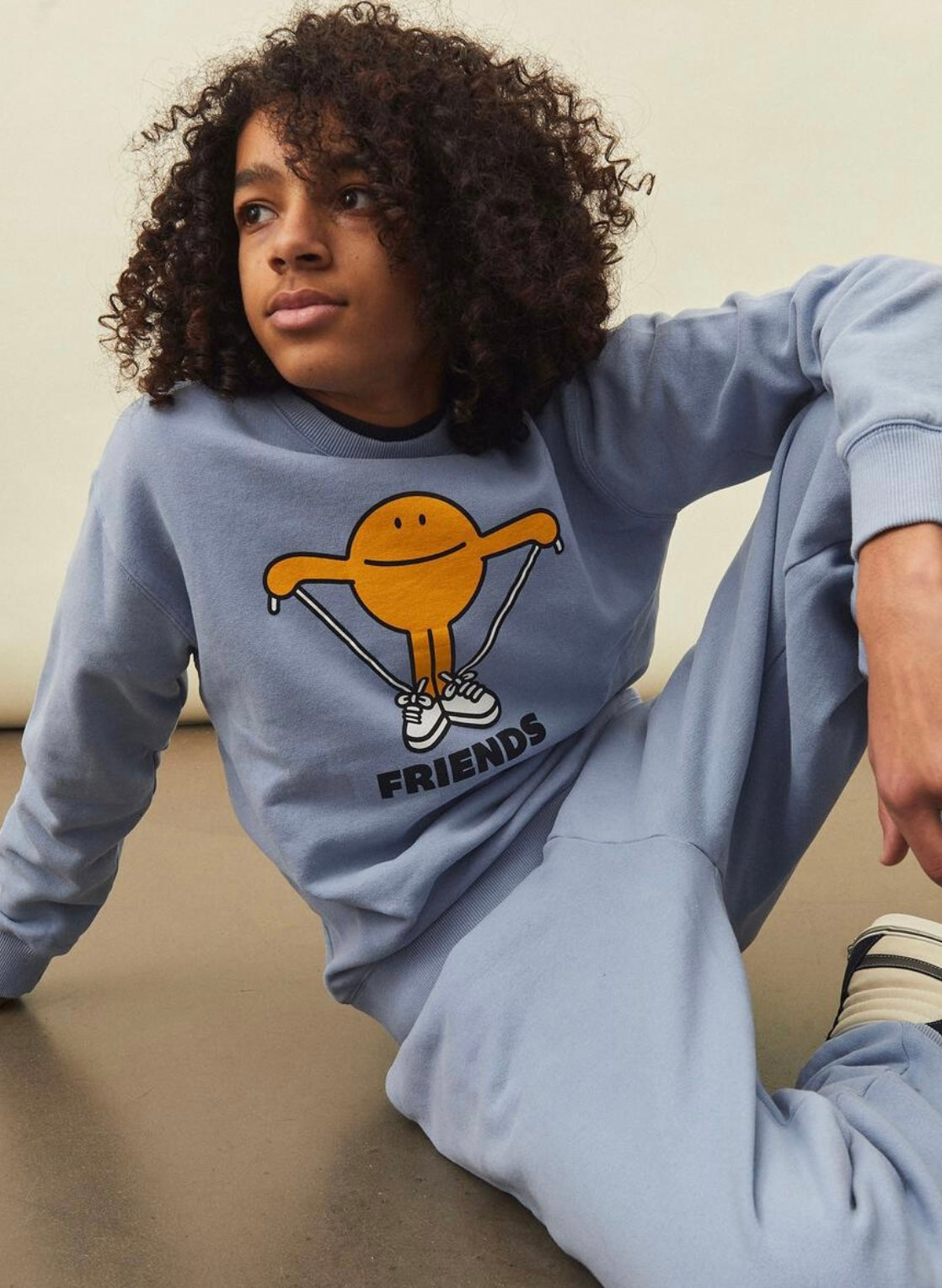 +Hundred Pieces+  Shobu x Hundred Prices Friends Sweatshirt - BREAK