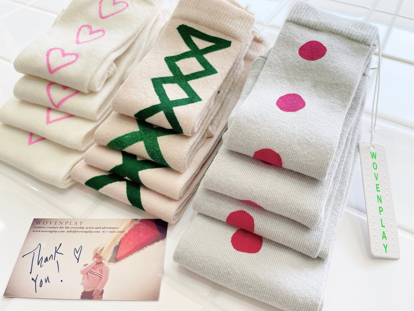 +WOVENPLAY+ Dot Socks