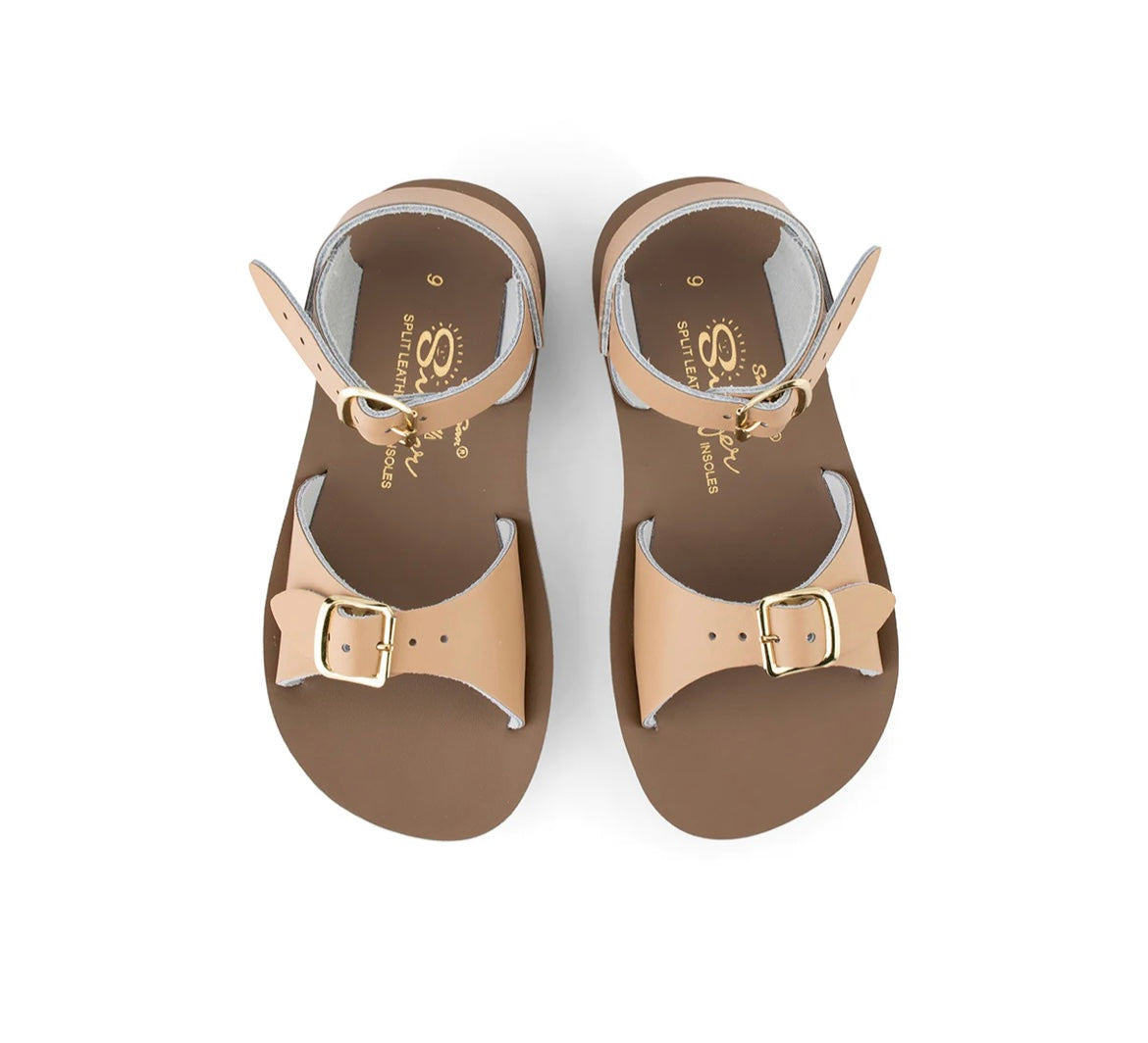 +Salt Water Sandals+ surfer - latte【1723】