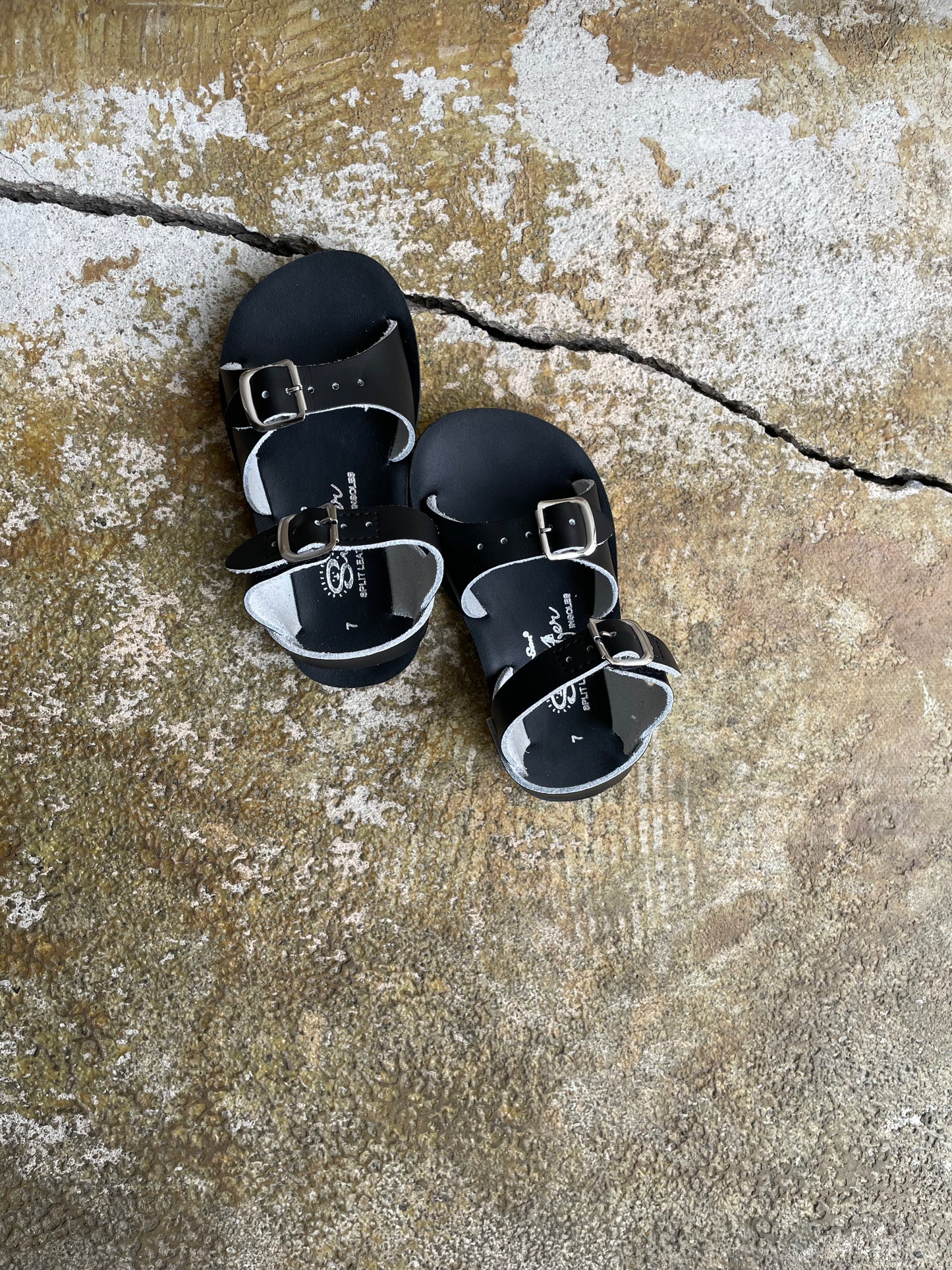 +Salt Water Sandals+ surfer - black【1706】