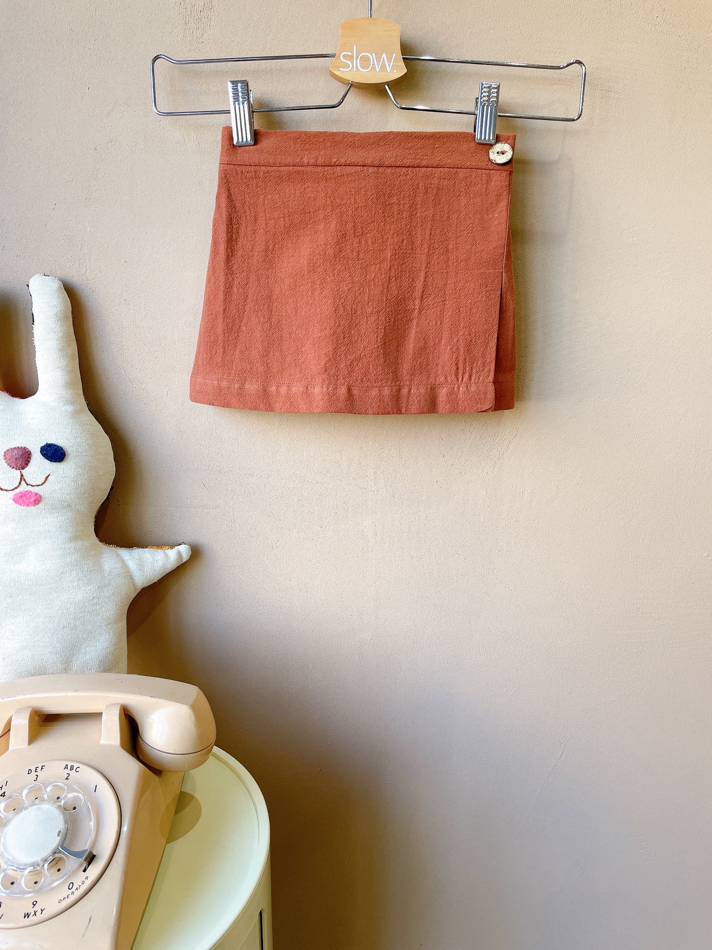 +Birinit Petit+ Chocolat mini skirt