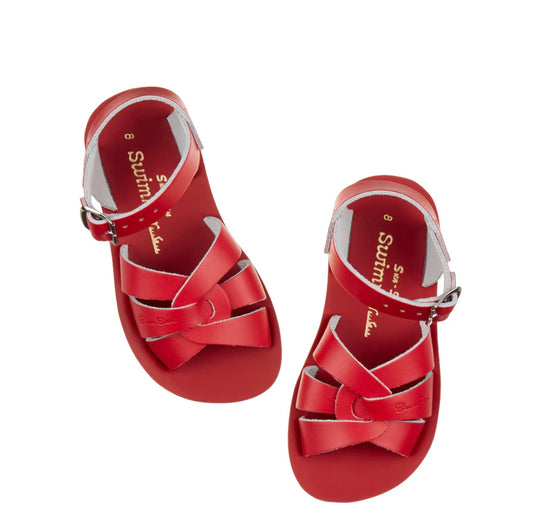 +Salt Water Sandals+ swimmer - red【8004】