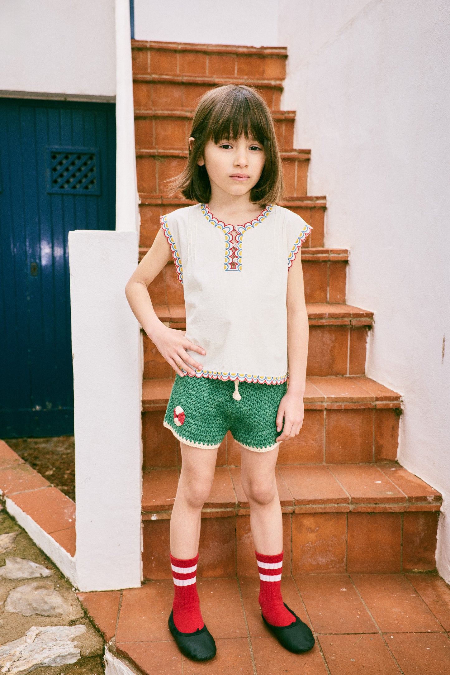 +Misha&Puff+ Seaside Starboard Short - Lawn