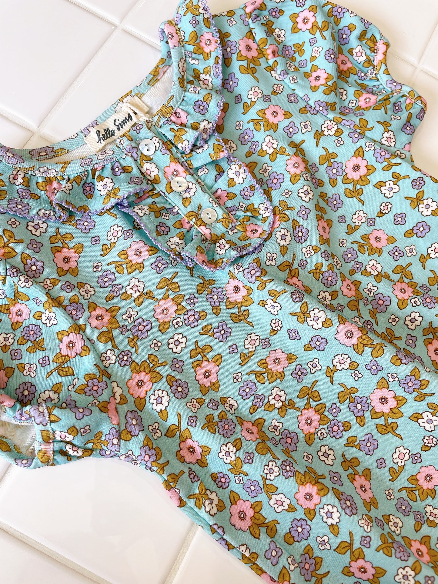 +Hello Simone+ Paquerette top Bliss