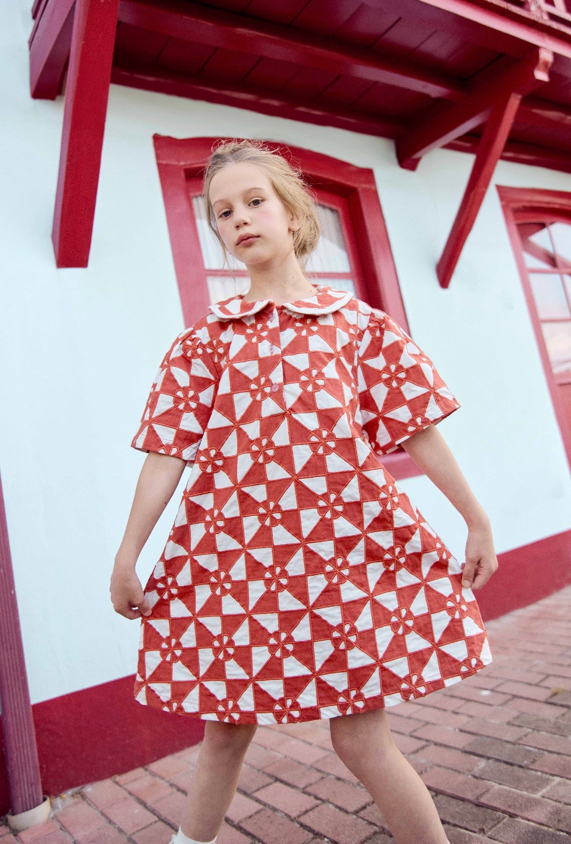 +FISH&KIDS+ Patchwork Dress