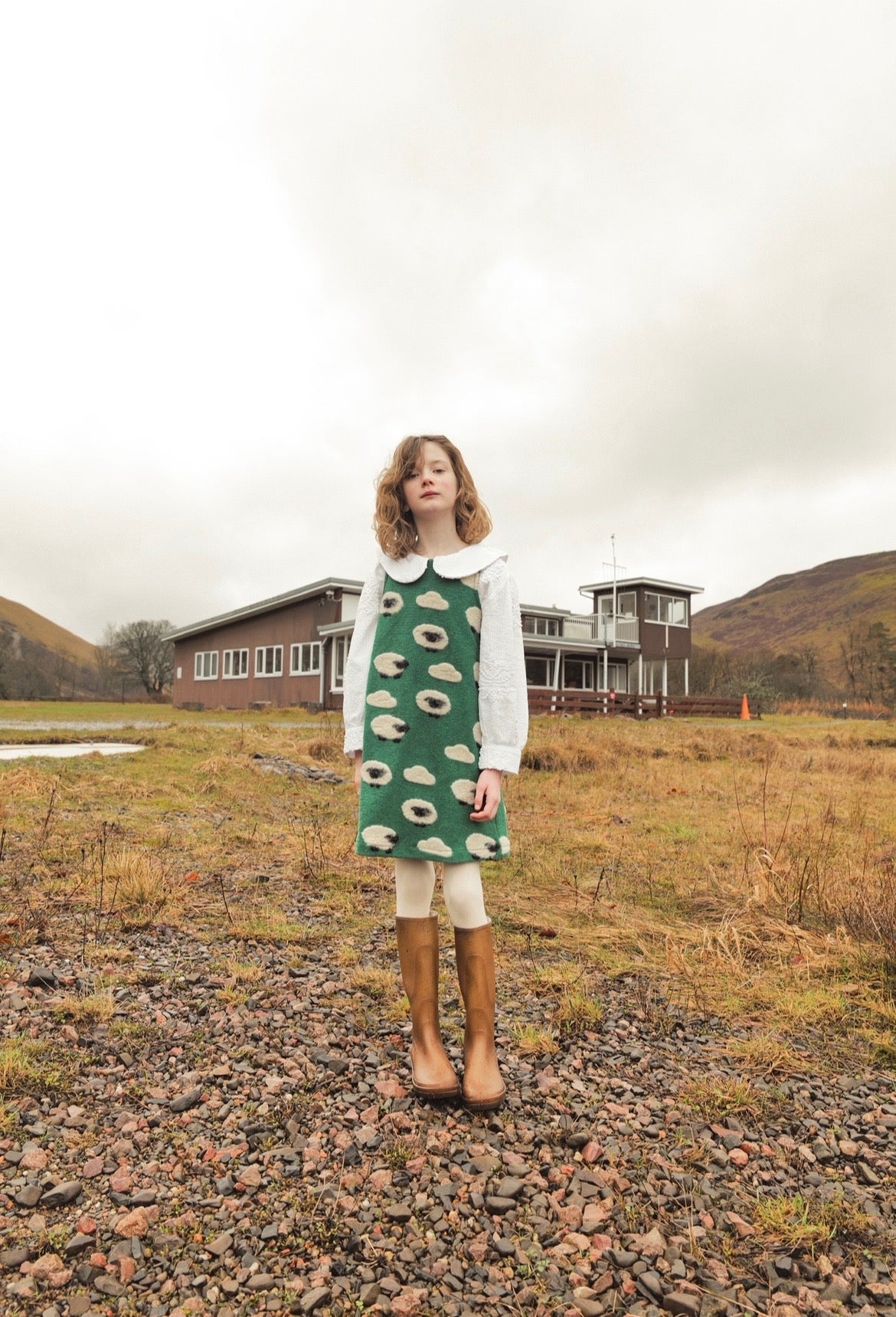 +FISH&KIDS+ SHEEP  DRESS