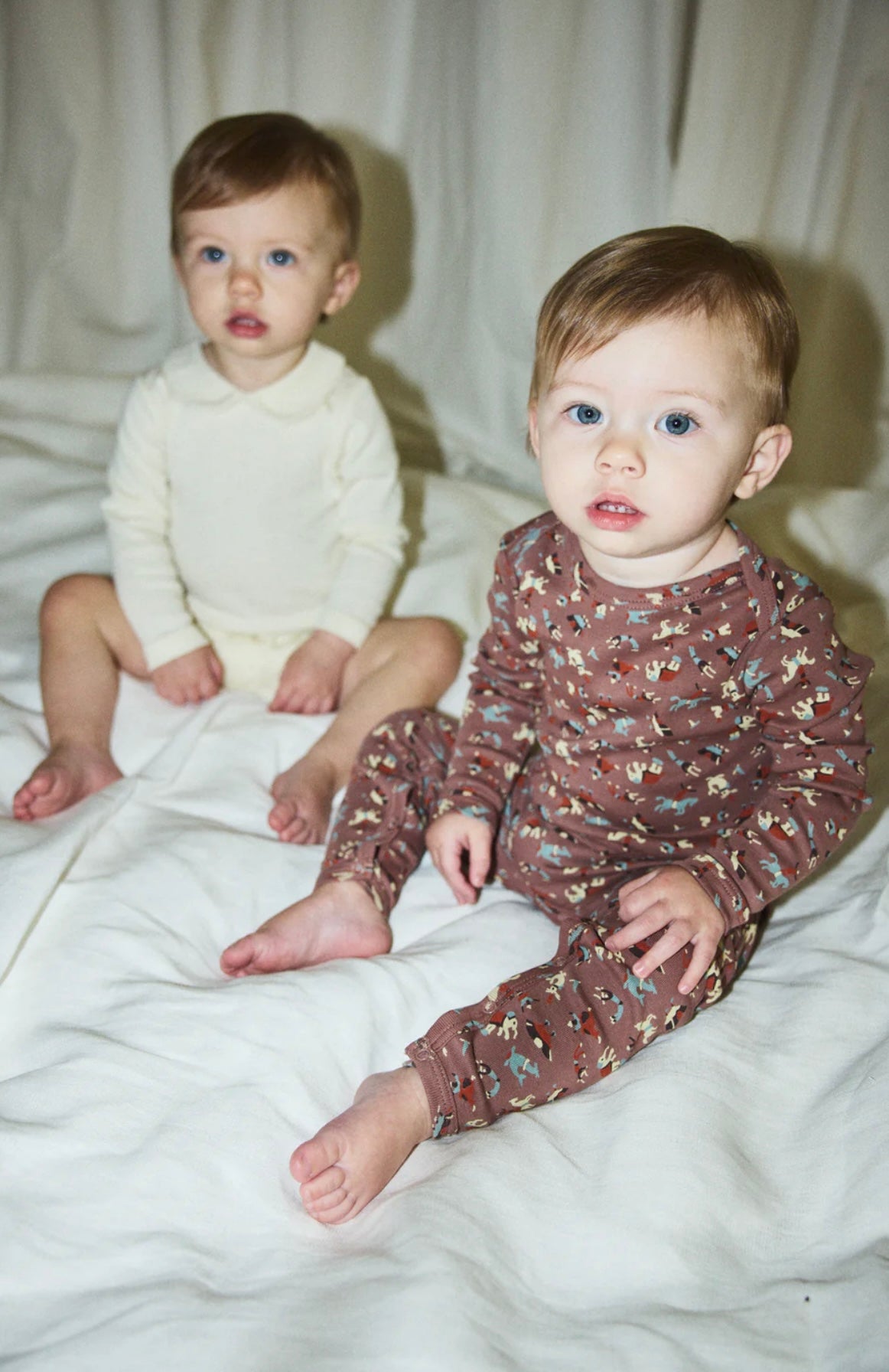 h*】様 Misha&Puff paloma サーカス　ロンパース　12-18 Misha&Puff+ Baby Jumpsuit - Mousse Circus – slow. editions
