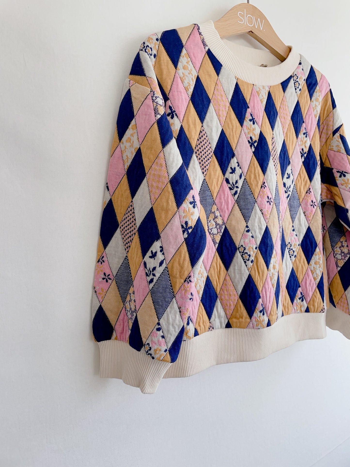 +FISH & KIDS+ Flowers Patchwork Sweatshirt