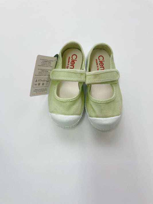 +Cienta+ Velcro one strap shoes  - butterfly