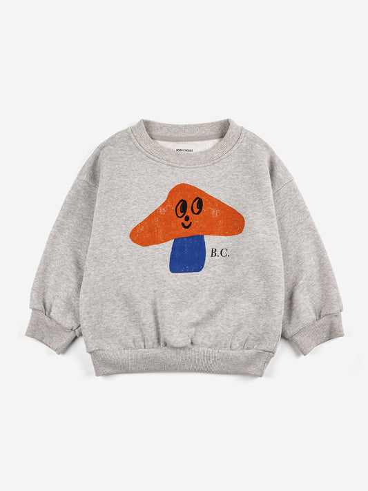 +Bobo Choses+ Mr. Mushroom sweatshirt