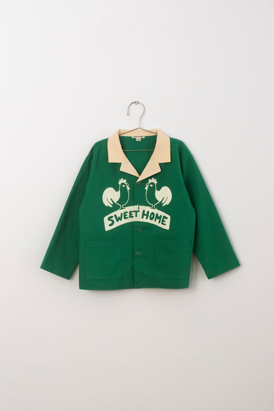 +FISH&KIDS+ SWEET HOME SHIRT - green