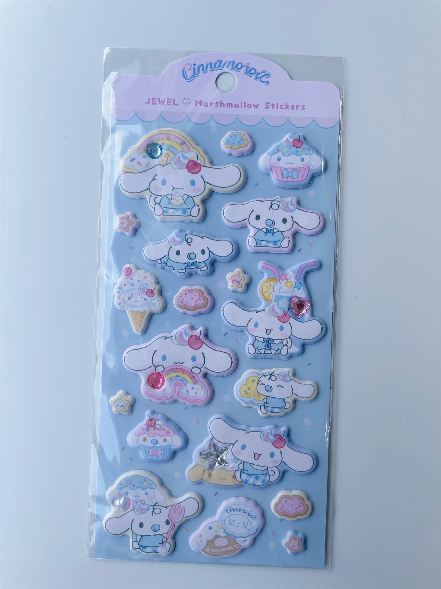 +Sanrio+ Jewel Marshmallow stickers | CINNAMON