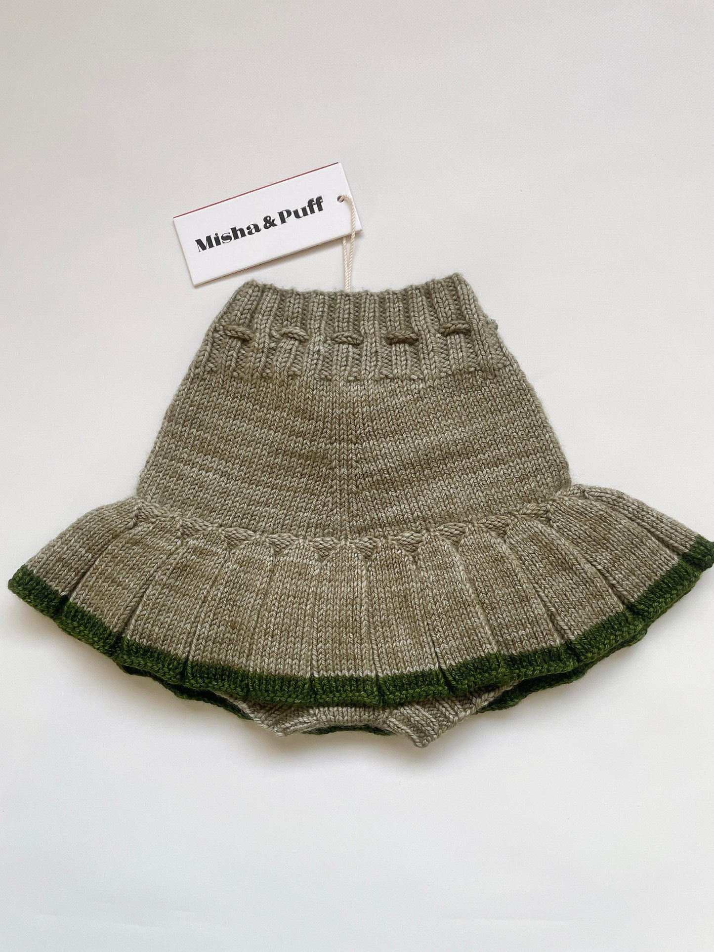 +Misha&Puff+ Skating pond skirt - Seal Gray