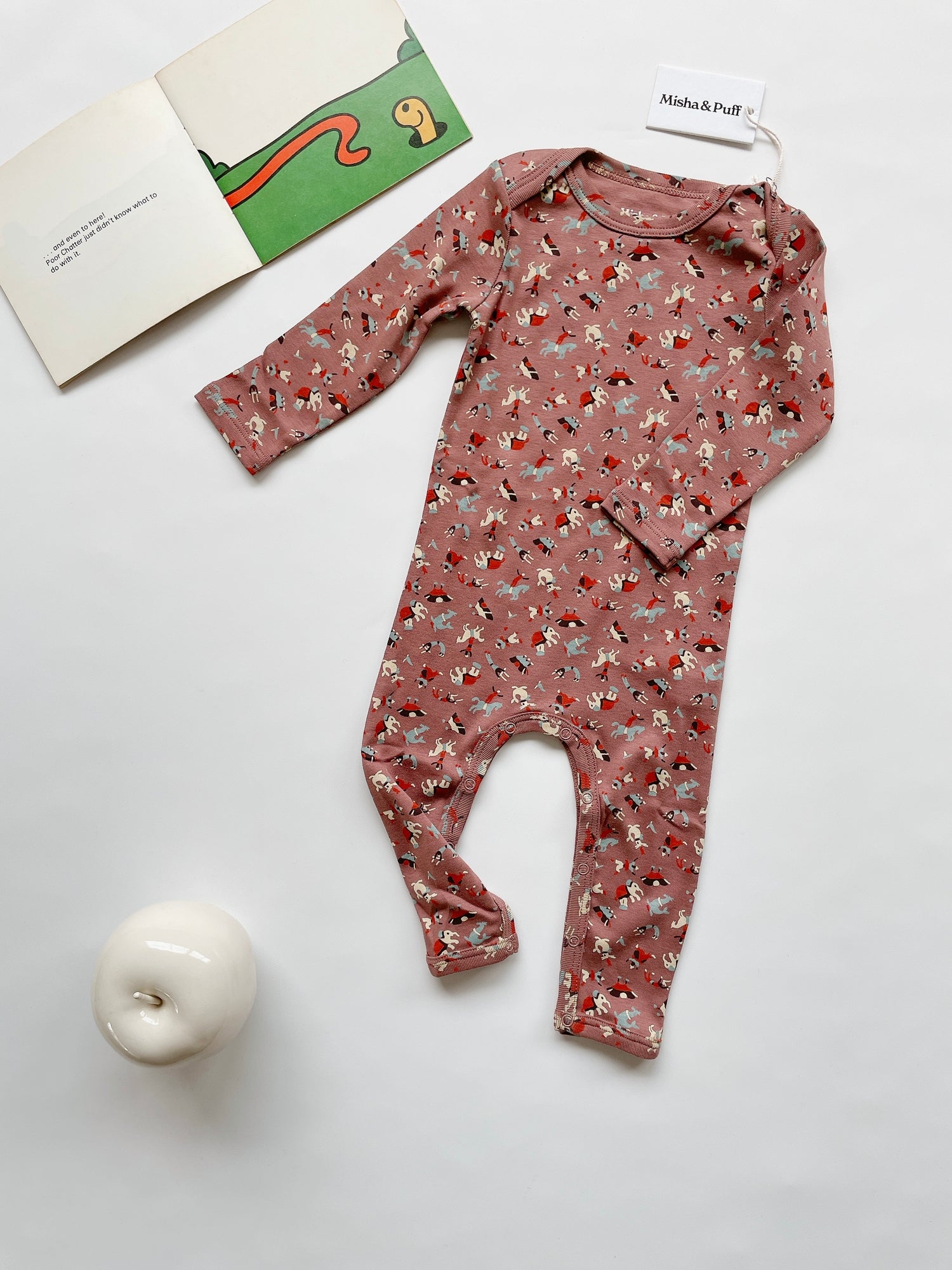 Misha&Puff+ Baby Jumpsuit - Mousse Circus – slow. editions