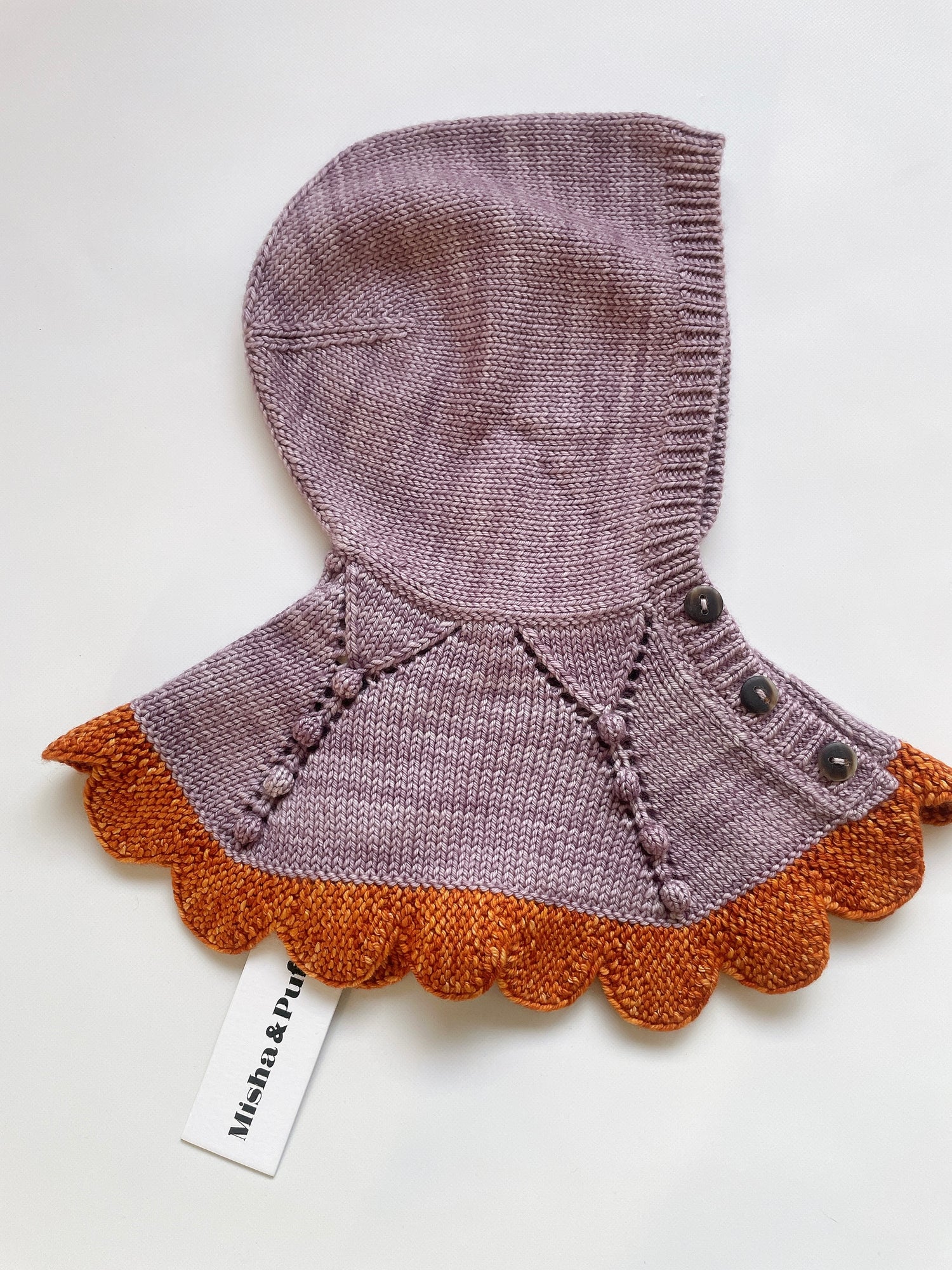 【misha&puff】ケープレット Misha&Puff+ Scallop Capelet - Periwinkle – slow. editions