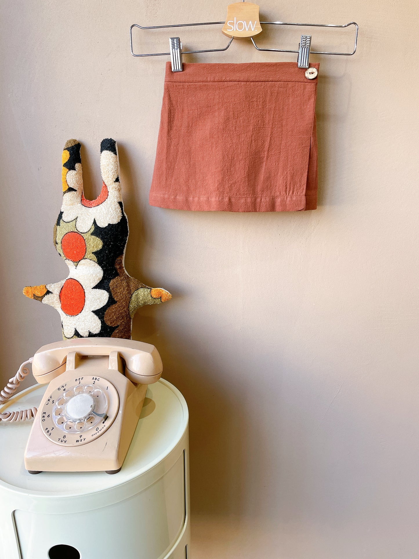 +Birinit Petit+ Chocolat mini skirt
