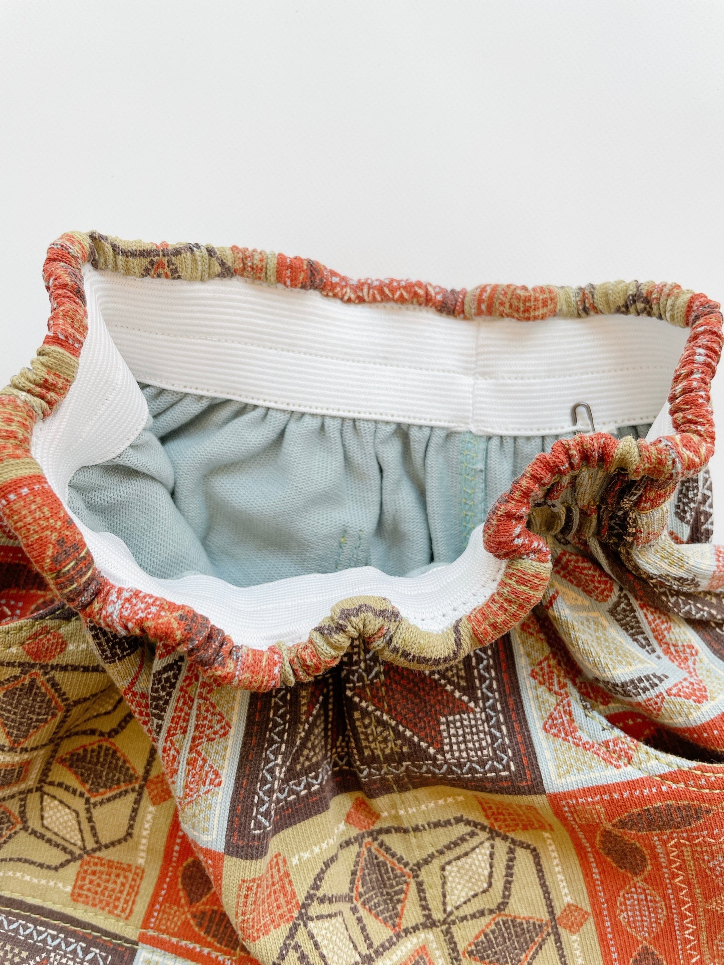 +Misha&Puff+ Camp Pant - Chili Spice Cross Stitch
