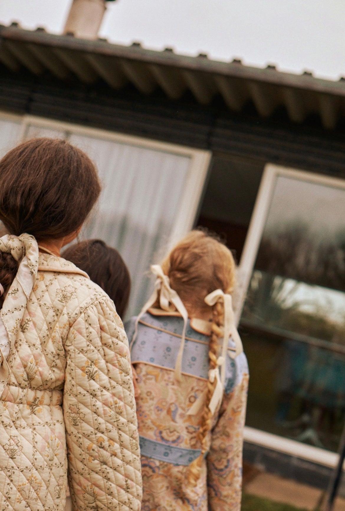 +Apolina+ ELVI SHIRTDRESS - WOODLAND CREAM/ BLUE MIST