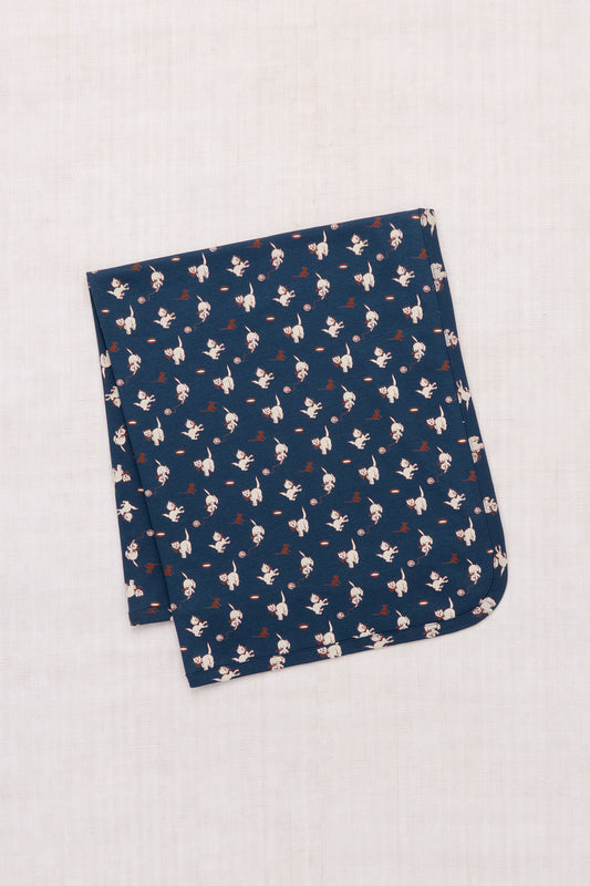 +Misha&Puff+ BABY BLANKET | MOONLIGHT CAT & MOUSE