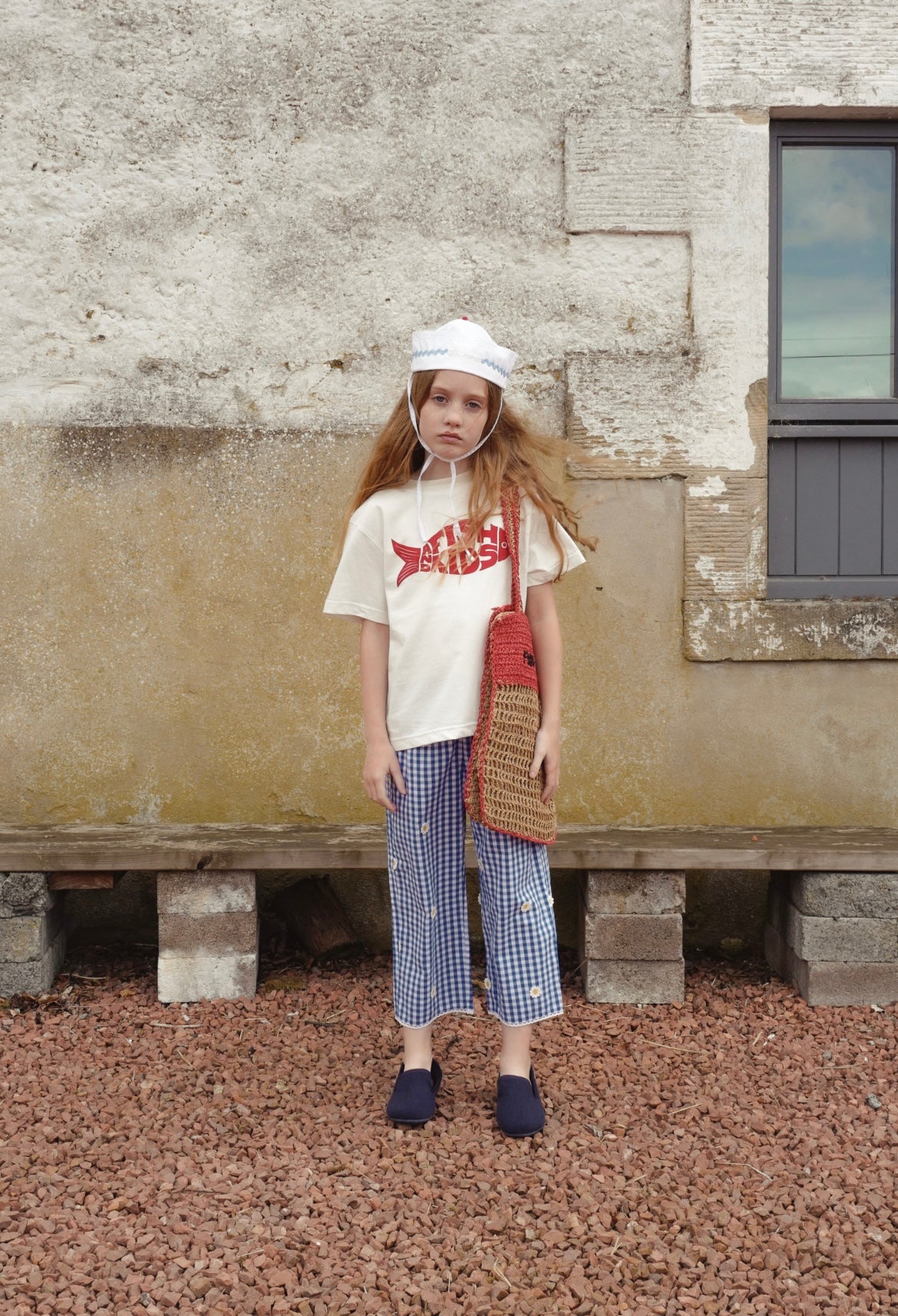 +FISH&KIDS+ DAISY FLOWERS PANTS