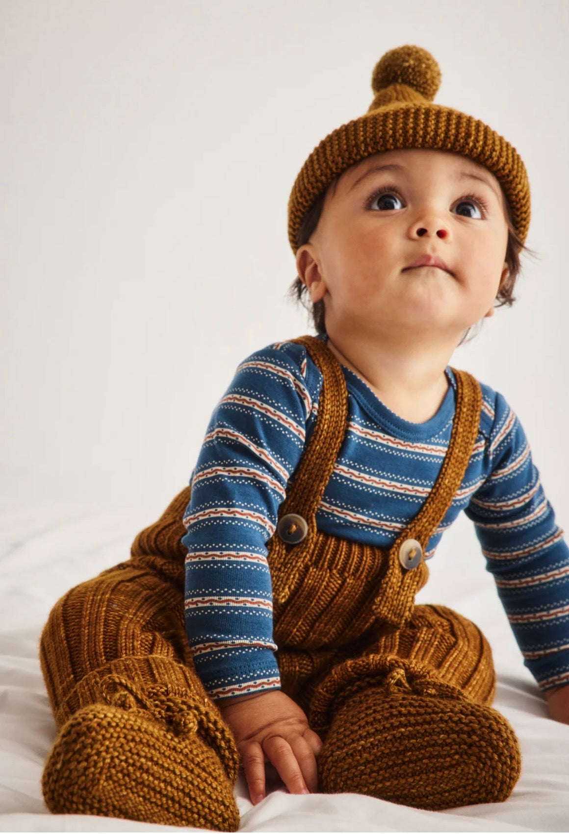 +Misha&Puff+ BABY RIB LONGIES | NUTMEG
