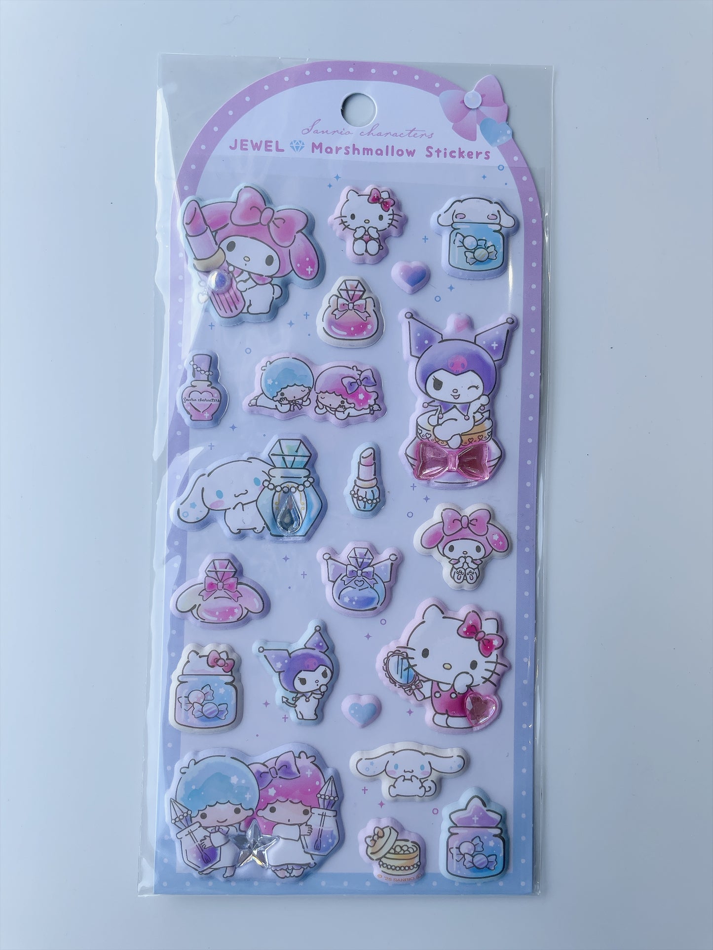 +Sanrio+ Jewel Marshmallow stickers | コスメ集合