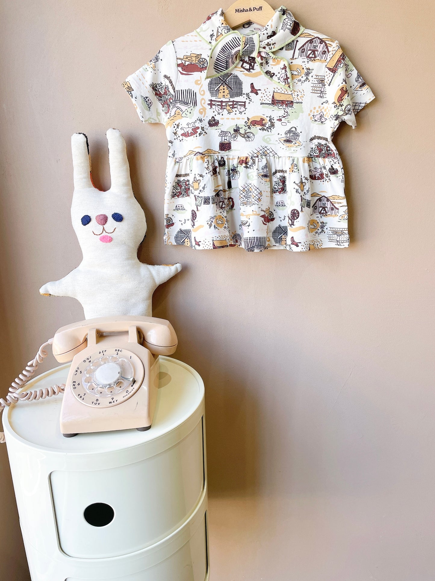 +Misha&Puff+ SCOUT PEPLUM TOP | MARZIPAN STORYLAND