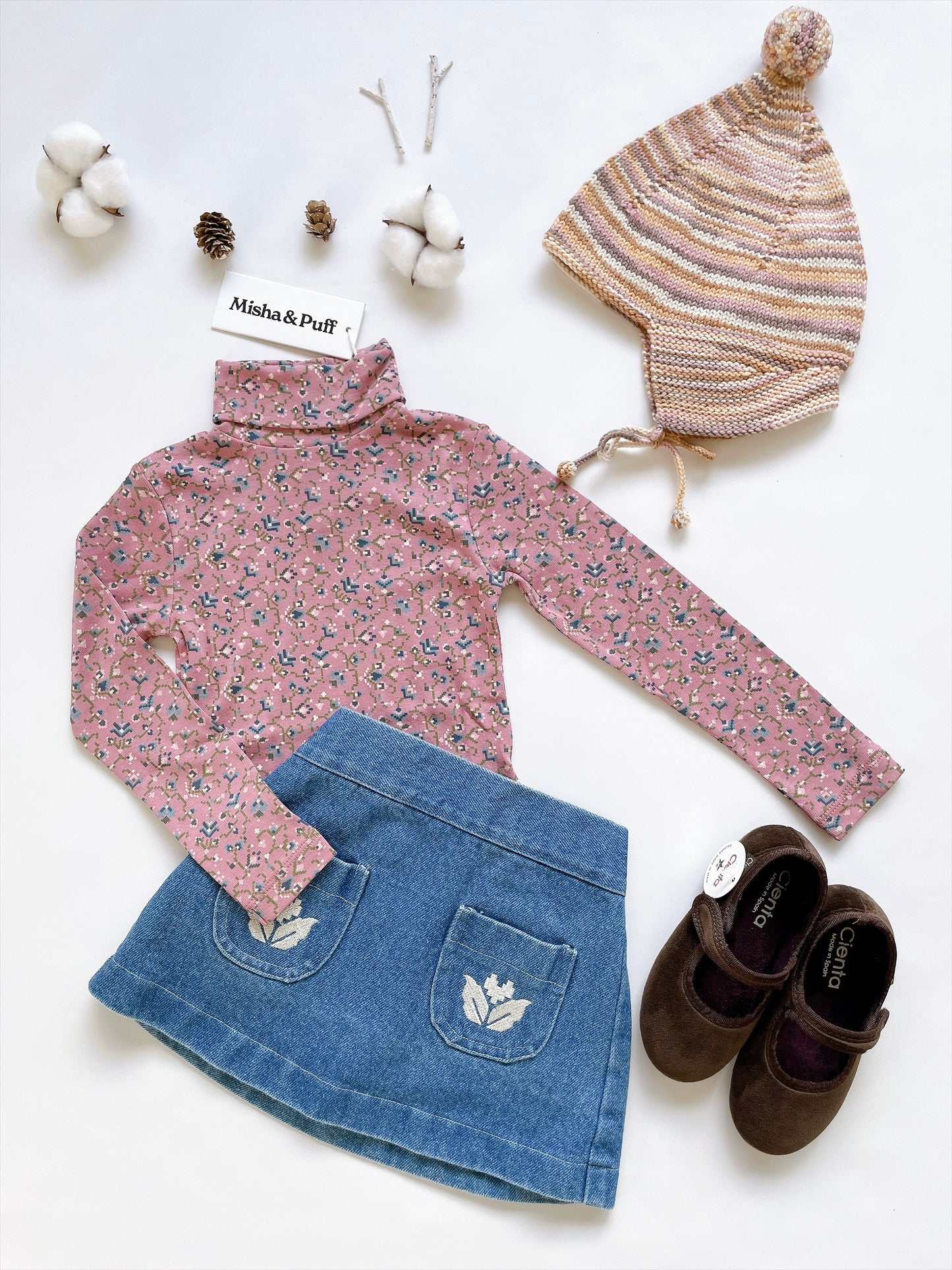 +Misha&Puff+ POINTY PEAK HAT | MOCHI SPACE DYE
