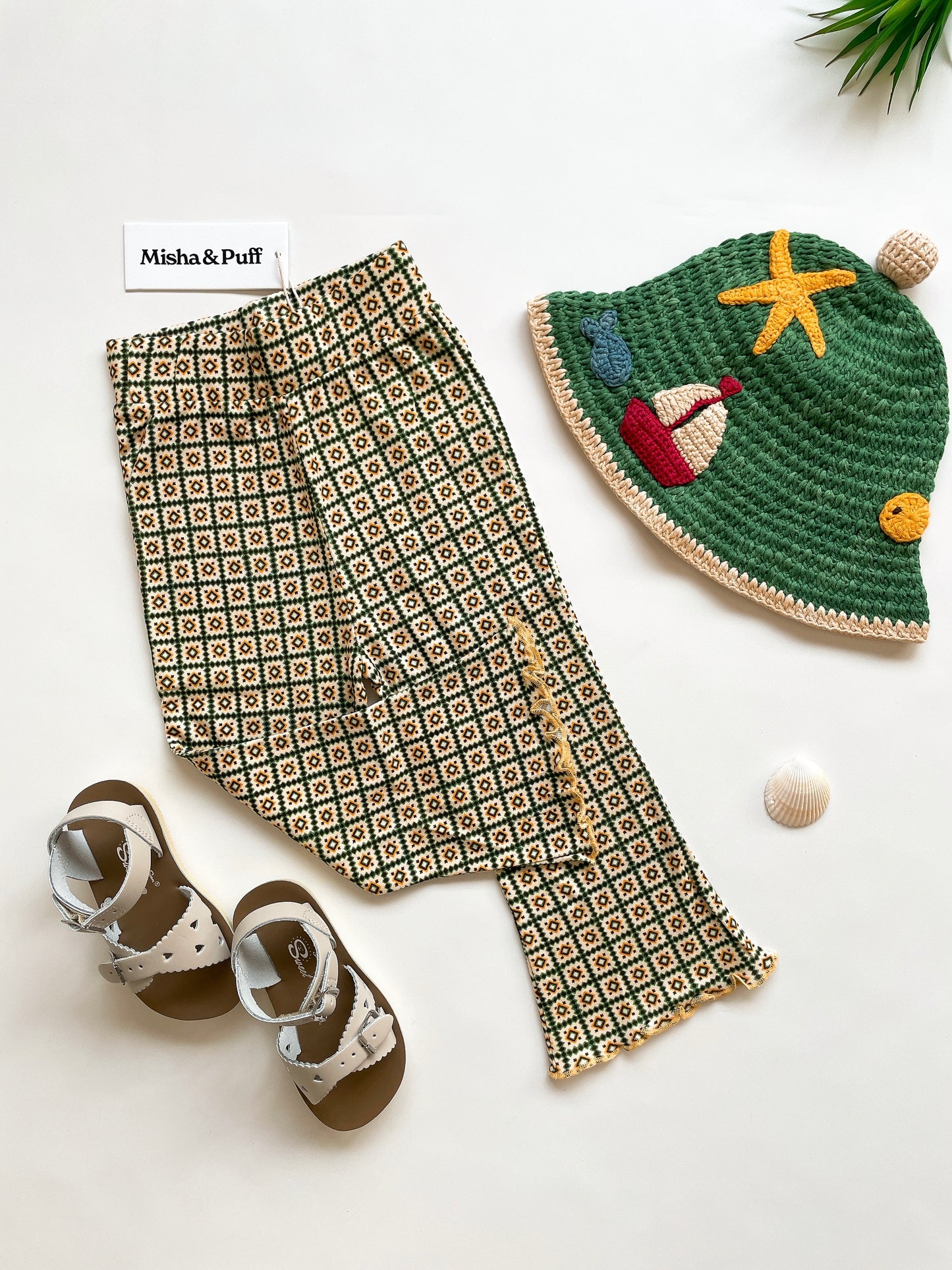 +Misha&Puff+ Seaside Beach Hat - Lawn