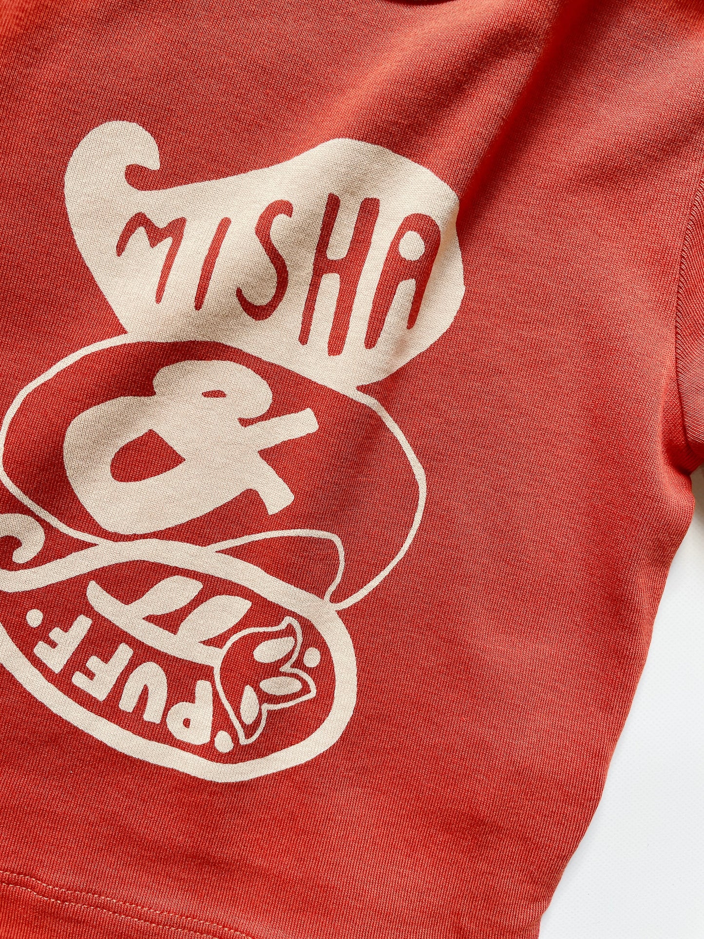 +Misha&Puff+ Groovy Paisley Ringer Tee - Claystone