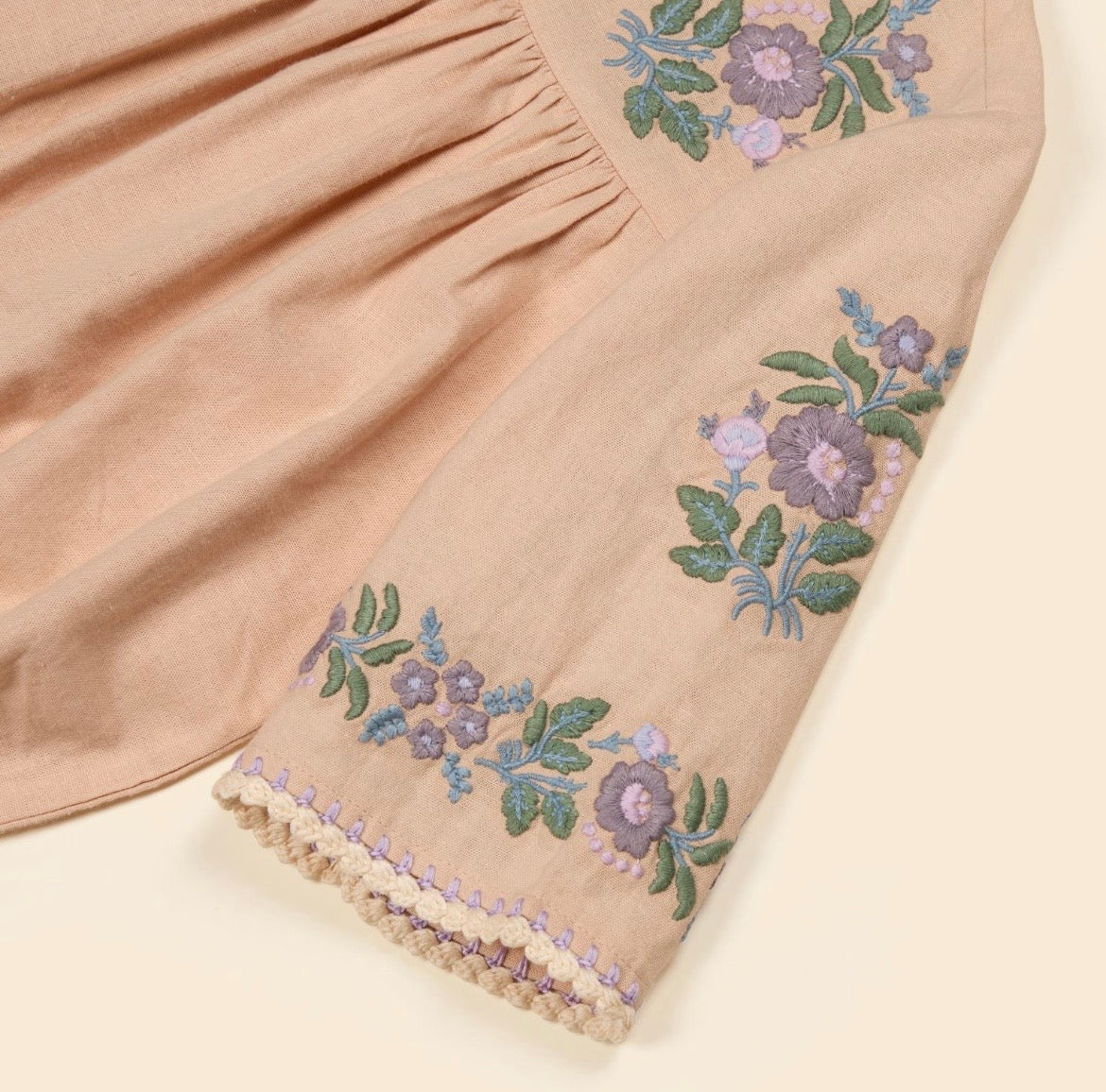+Apolina+ BABY STEVIE LS ROMPER | DRIED ROSE