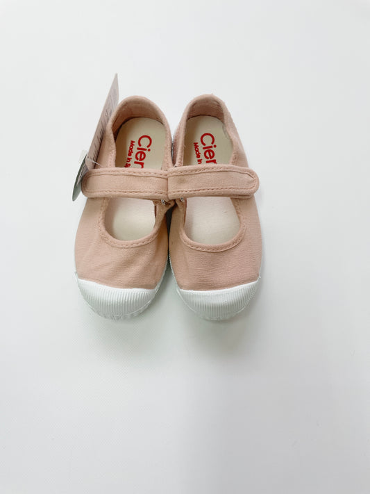 +Cienta+ Velcro one strap shoes - maquillaje