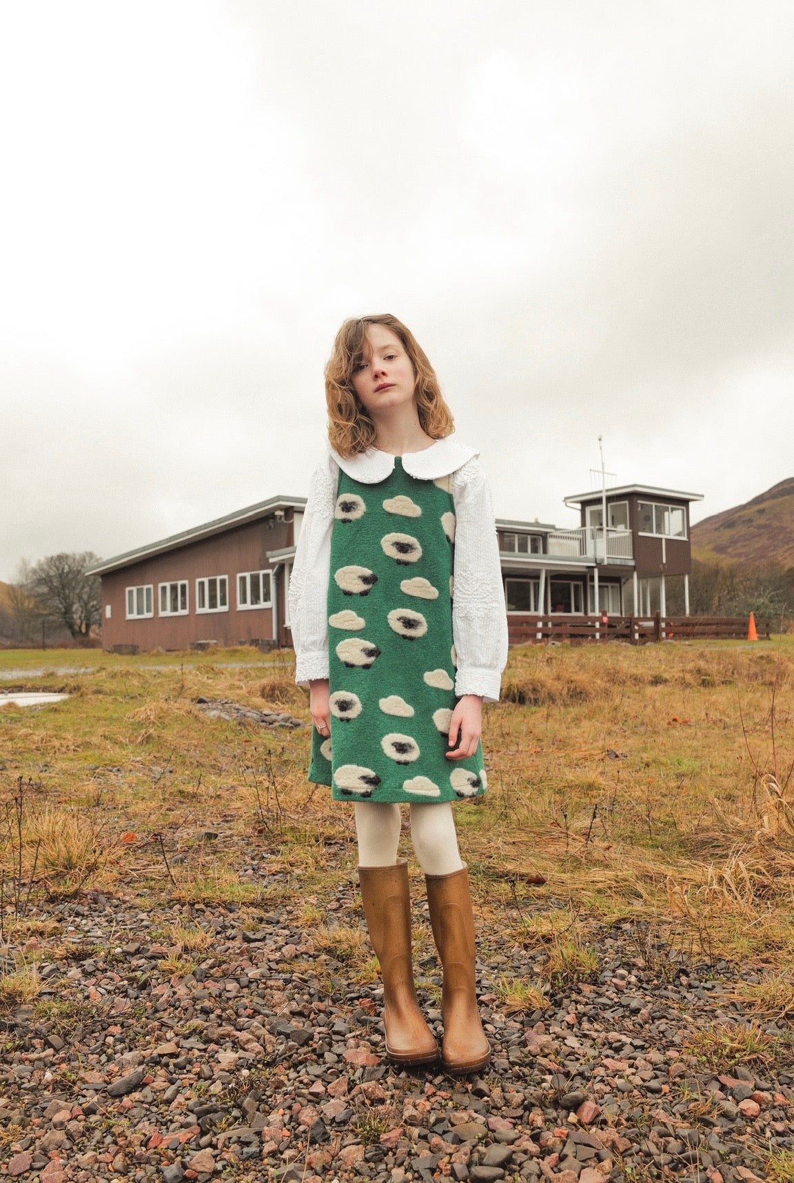 +FISH&KIDS+ SHEEP  DRESS