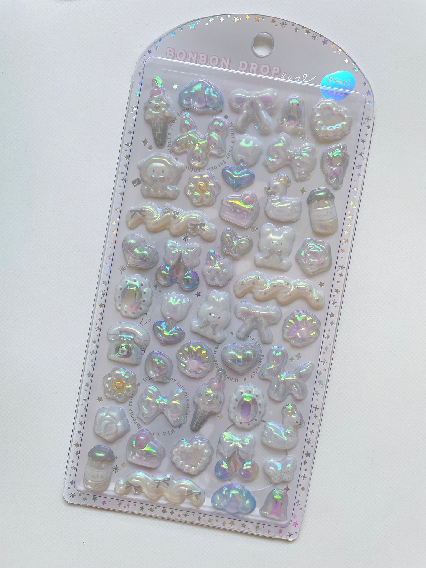 +Bonbon Drop Seal+ Pearl Veil